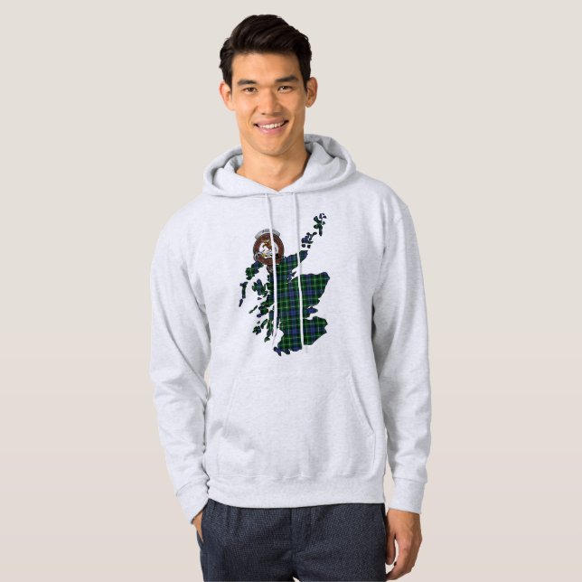 Graham Clan Badge Adult Hoodie (Front Full)
