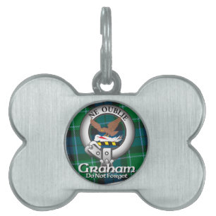Graham Clan Pet ID Tag