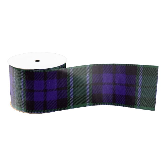 Graham clan Plaid Scottish tartan Grosgrain Ribbon (Spool)