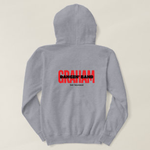 Graham Dancin' Band Back Design Hoodie