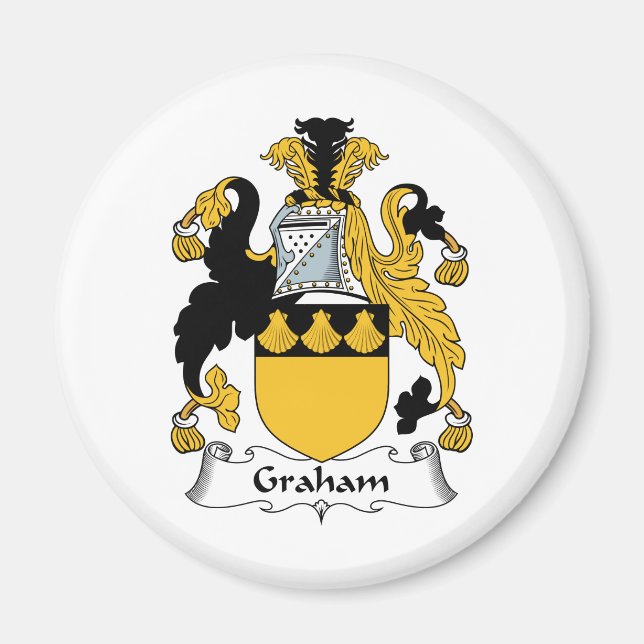 Graham Family Crest Magnet (Front)
