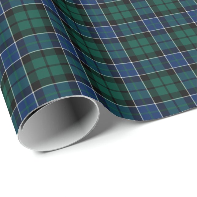 Graham of Montrose Clan Tartan Wrapping Paper (Roll Corner)