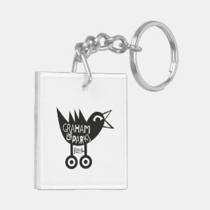 Graham & Parks Logo Keychain