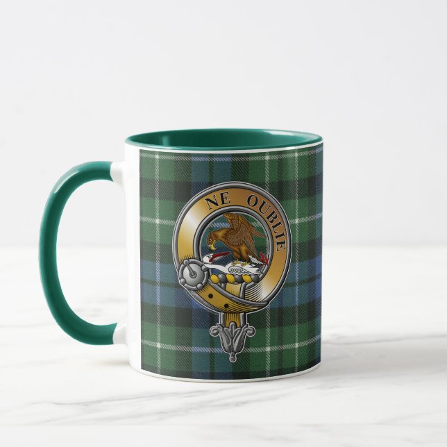 Graham Tartan & Badge Mug (Left)