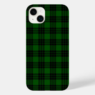 Graham tartan green black plaid Case-Mate iPhone 14 plus case