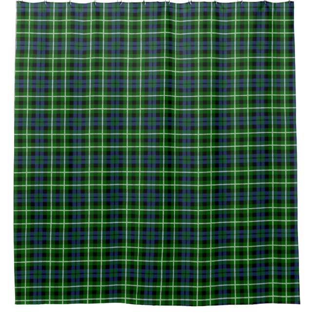 Graham Tartan Shower Curtain (Front)