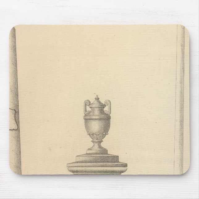 Graham's Marble and Granite Monument Works Mouse Mat (Front)