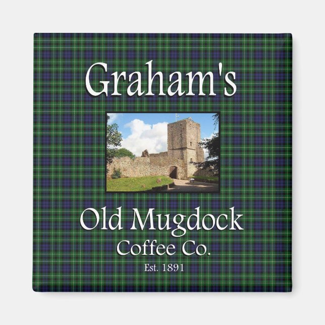 Graham's Old Mugdock Coffee Co. Magnet (Front)