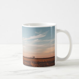 Grain Silo Golden Hour Mug - Rustic Texas Morning