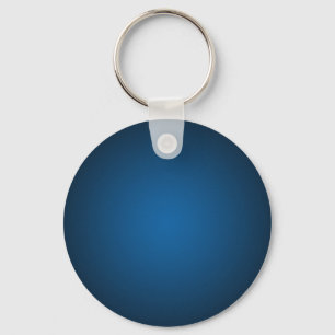 Grainy Blue-Black Vignette Key Ring