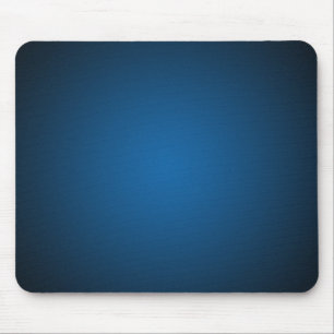 Grainy Blue-Black Vignette Mouse Mat