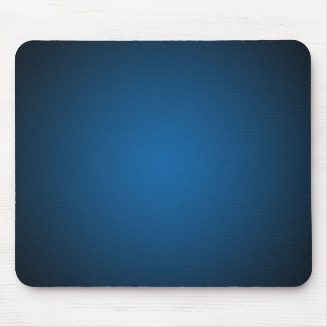 Grainy Blue-Black Vignette Mouse Mat (Front)