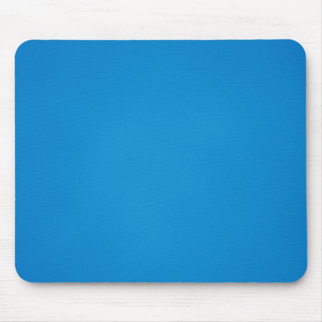 Grainy Bright Blue Background Mouse Mat (Front)