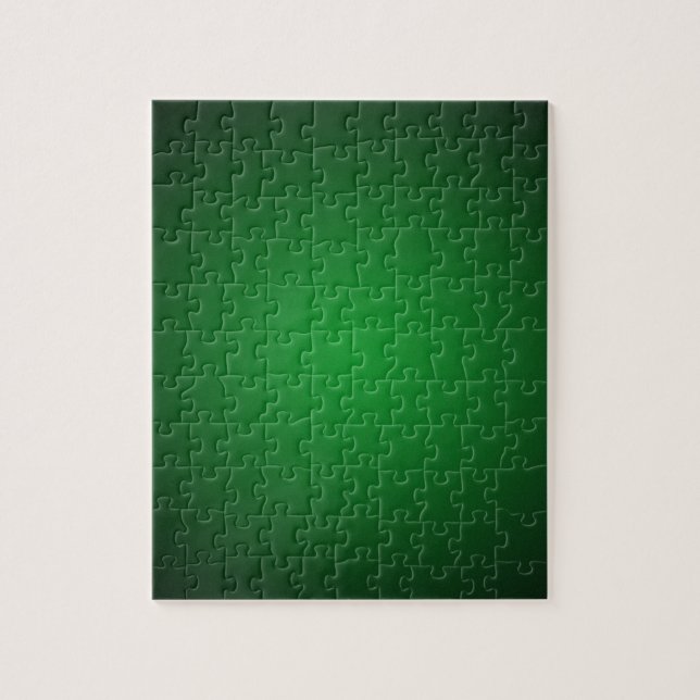 Grainy Green-Black Vignette Jigsaw Puzzle (Vertical)