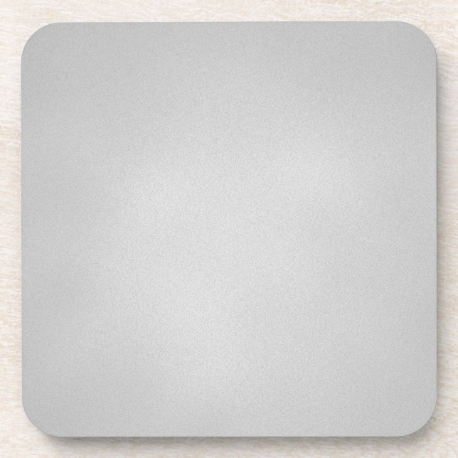Grainy Grey Artsy Background Coaster (Front)
