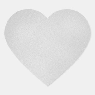 Grainy Grey Artsy Background Heart Sticker