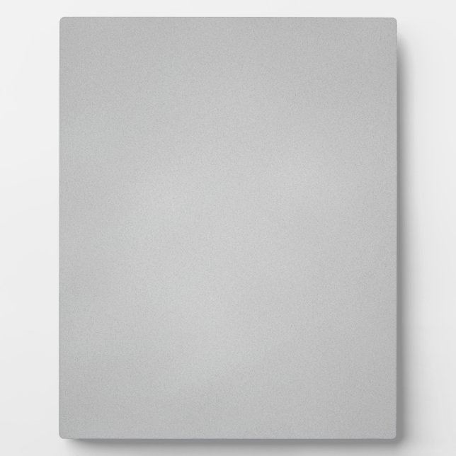 Grainy Grey Artsy Background Plaque (Front)