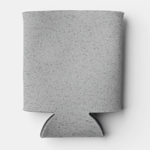 Grainy Plain Grey Colour Design  Can Cooler