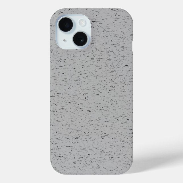 Grainy Plain Grey Colour Design  Case-Mate iPhone Case (Back)