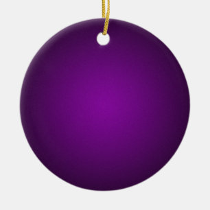 Grainy Purple-Black Vignette Ceramic Tree Decoration
