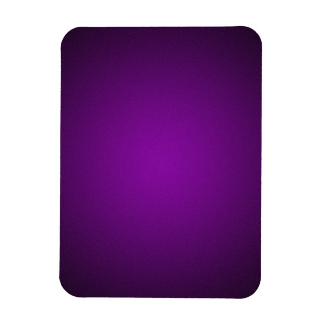 Grainy Purple-Black Vignette Magnet (Vertical)
