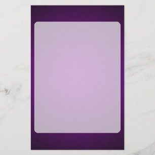 Grainy Purple-Black Vignette Stationery