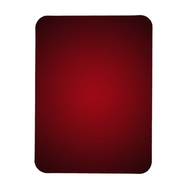 Grainy Red-Black Vignette Magnet (Vertical)