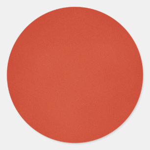 Grainy Warm Red Background Classic Round Sticker