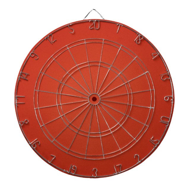 Grainy Warm Red Background Dartboard (Front)