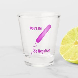 Gram Negative Microbiology Pun Shot Glass