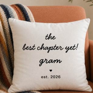 Gram Pillow Gift Best Chapter Yet