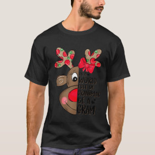 Gram Reindeer Xmas Happy Family New Reindeer Merry T-Shirt