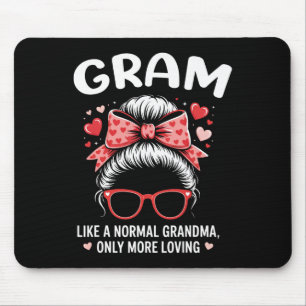 Gram Valentine Quote For Loving Grandma With Cute Mouse Mat