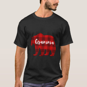 Gramma Bear Clothing Women Gift Grandparent Family T-Shirt