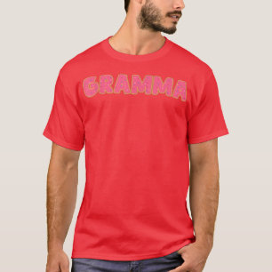 Gramma Doughnut Grandmother Doughnut Lover Party  T-Shirt