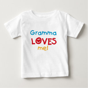 Gramma Loves Me T-shirts and Gifts
