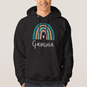 Gramma Rainbow For Women Family Matching Birthday Hoodie