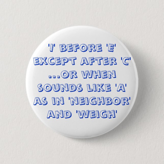 Grammar Button (Front)