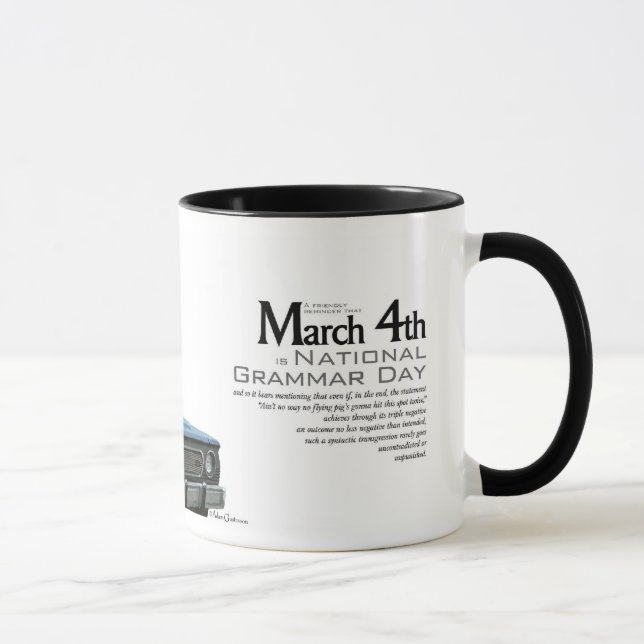 Grammar Day Mug (Right)