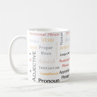 Grammar Geek 11 oz White Mug