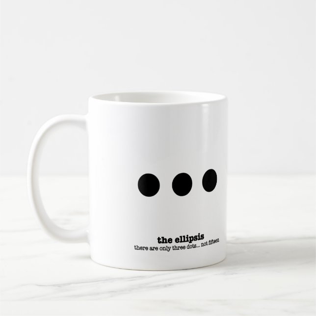 Grammar Mug Ellipsis (Left)