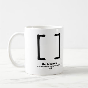 Grammar Mug English Teacher Gift Brackets