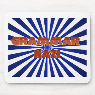 Grammar Nazi Mouse Mat
