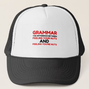 Grammar Nuts Trucker Hat
