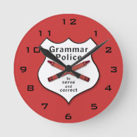 Grammar Police Badge