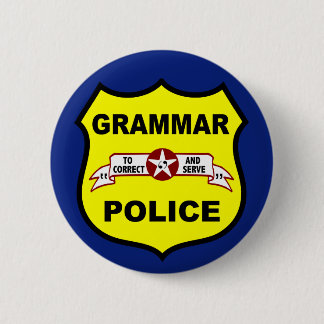 Grammar Police Button