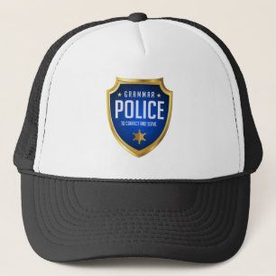 Grammar Police Funny  Trucker Hat