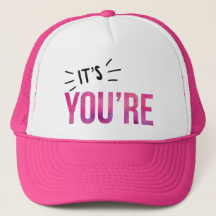 Grammar Police - It’s You’re Trucker Hat