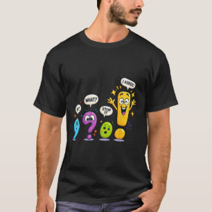 Grammar Punctuation Marks Funny English Teacher St T-Shirt