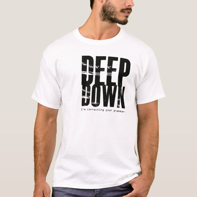 Grammar Snob T-Shirt (Front)